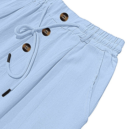 ⏳Limited-Time Offer⏰Men's Loose Fit Casual Relaxed Fit LightweightLinen Pants