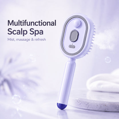 🌸LAST DAY 50% OFF✨Steam Mist Straightening Comb – Easy Salon-Like Hair