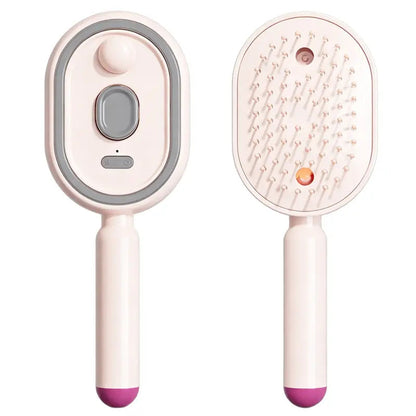 🌸LAST DAY 50% OFF✨Steam Mist Straightening Comb – Easy Salon-Like Hair