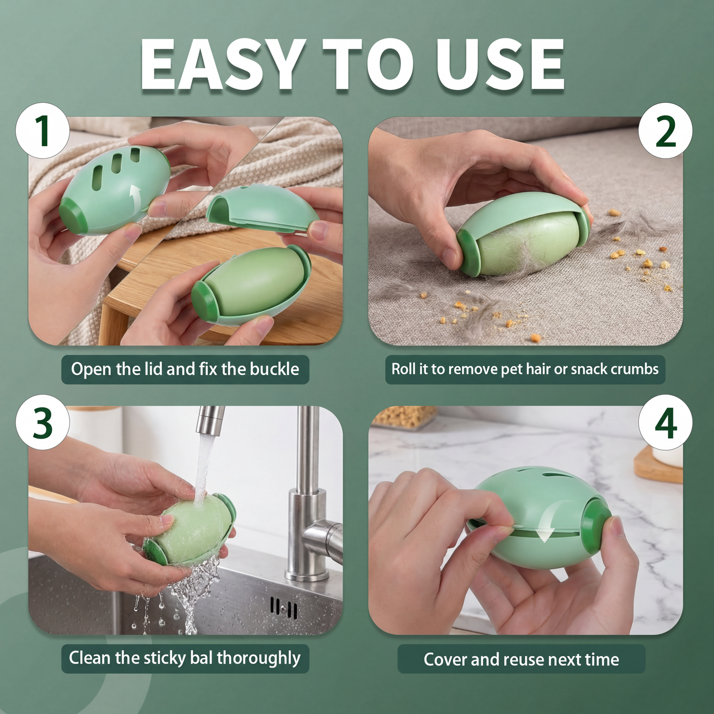 Washable Reusable Lint Roller