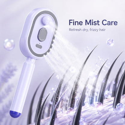 🌸LAST DAY 50% OFF✨Steam Mist Straightening Comb – Easy Salon-Like Hair