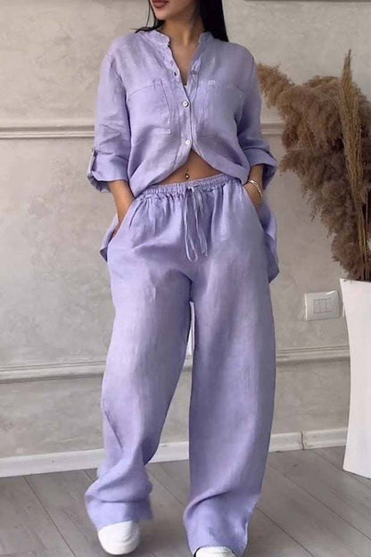 BUNDLEWEAR | Casual Linen Ladies' Set