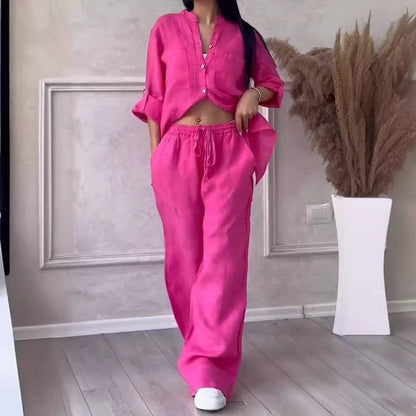 BUNDLEWEAR | Casual Linen Ladies' Set